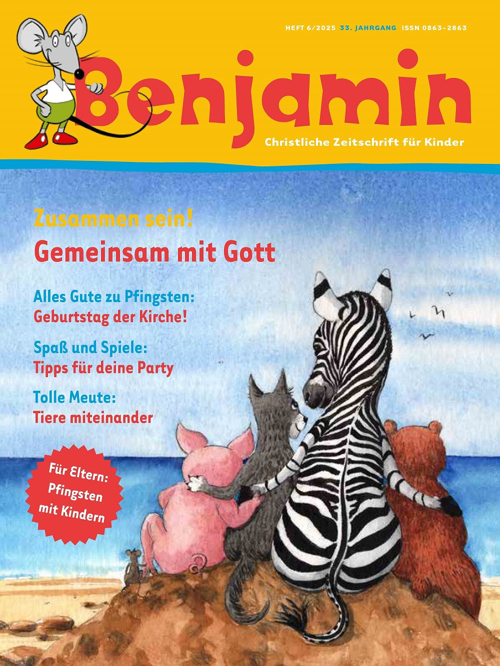 Benjamin Jahresabo mit Versand ins EU-Ausland