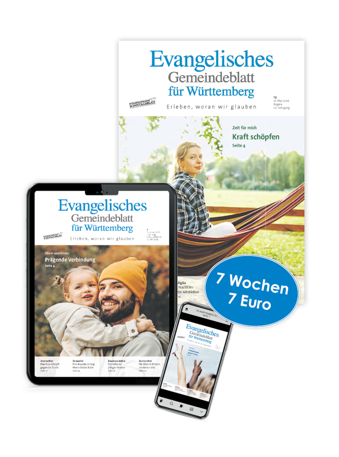 Ev. Gemeindeblatt für Württemberg: 7 Wochen testen mit automatischem Ende