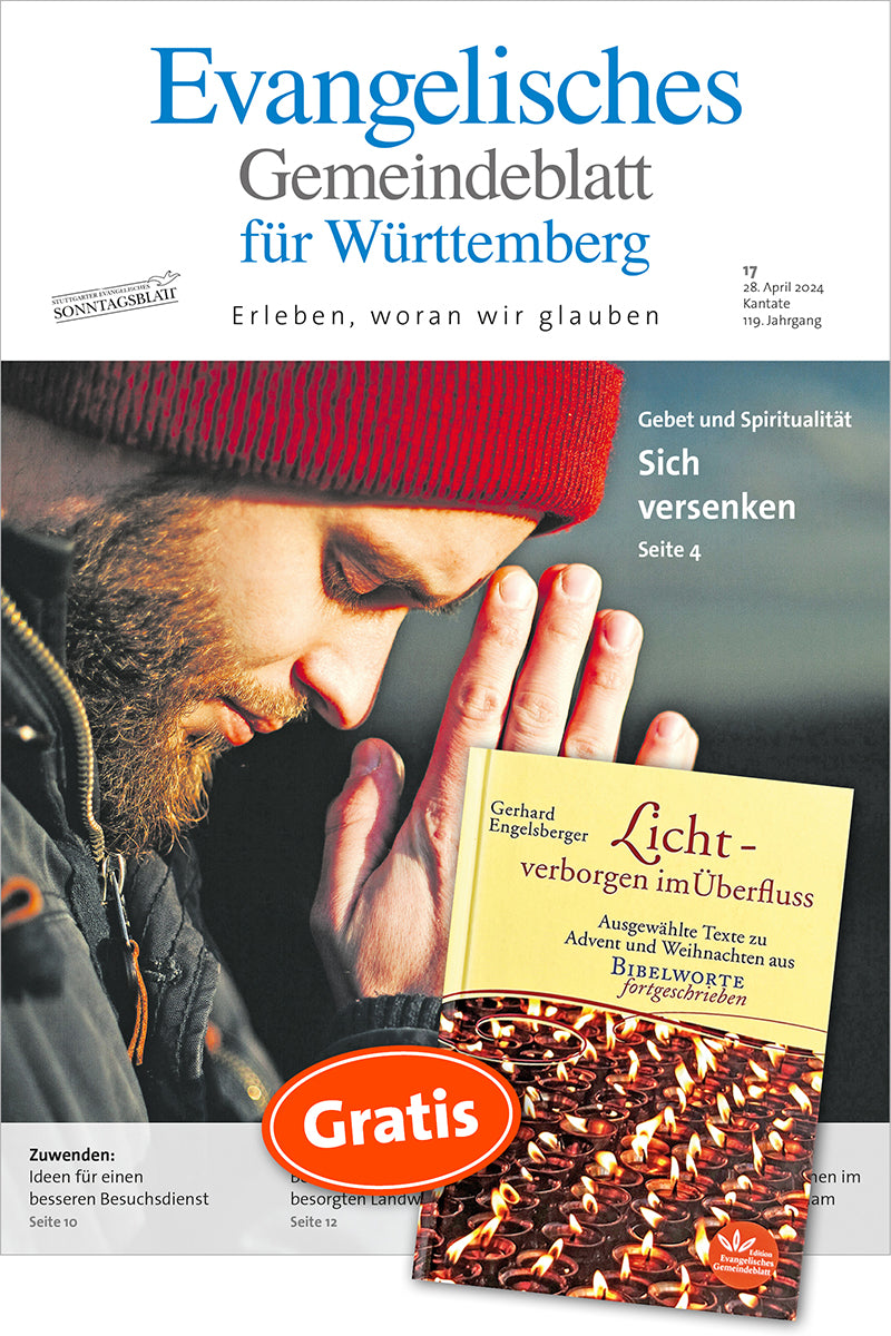 Ev. Gemeindeblatt für Württemberg: 3 Monate zum Preis von 2