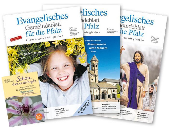 Ev. Gemeindeblatt für die Pfalz: 3 Monate zum Preis von 2