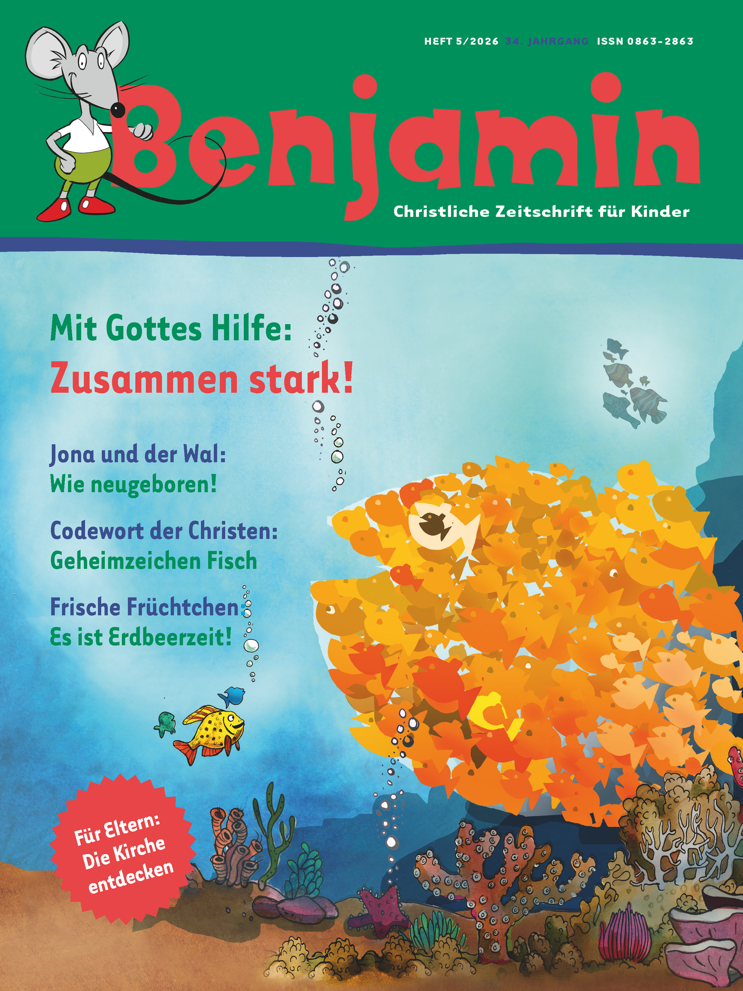 Benjamin Jahresabo mit Versand ins EU-Ausland