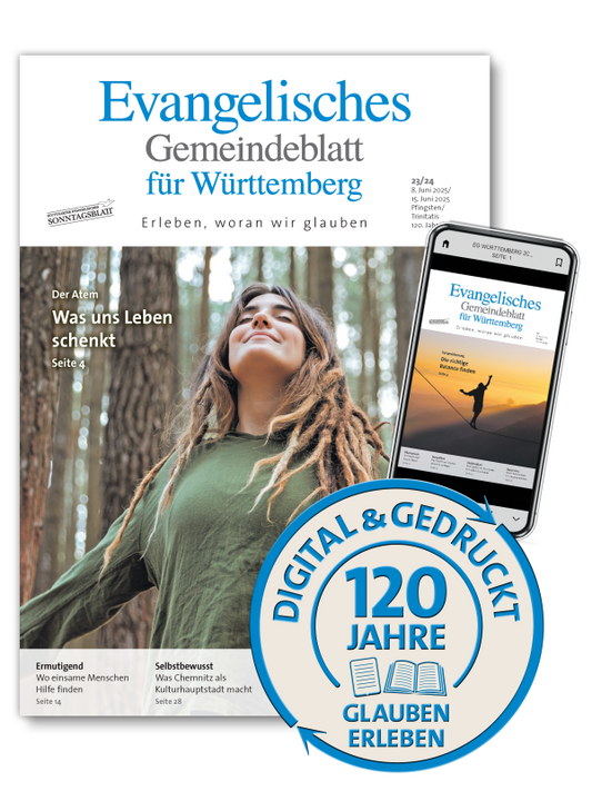 Ev. Gemeindeblatt für Württemberg: 120 Tage Print und Digital