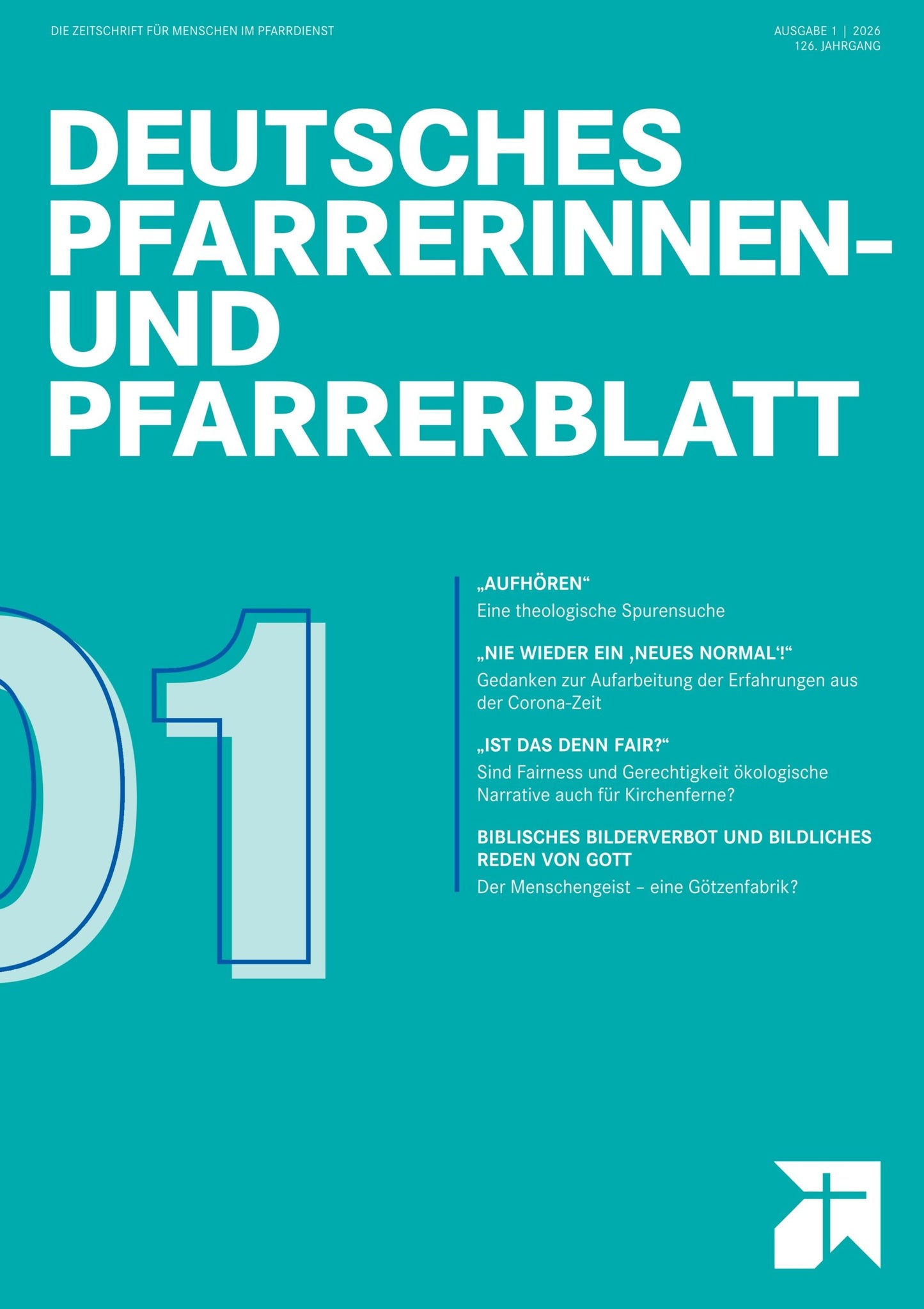 Deutsches Pfarrerinnen- und Pfarrerblatt Jahresabo mit Versand innerhalb der EU