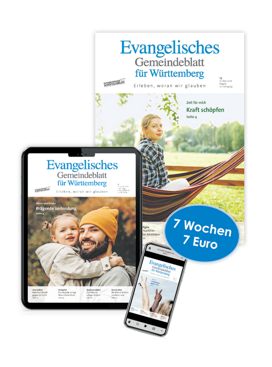 Ev. Gemeindeblatt für Württemberg: 7 Wochen testen mit automatischem Ende