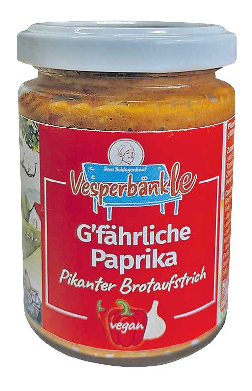BROTAUFSTRICH „G’FÄHRLICHE PAPRIKA“
