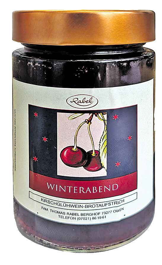 GLÜHWEINMARMELADE „WINTERABEND“