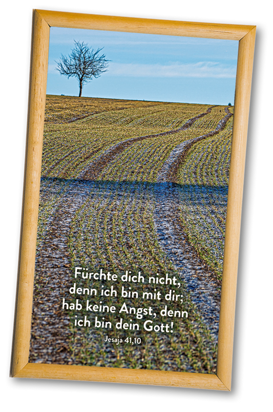 DIE JAHRESLOSUNG 2027 - POSTER UND HOLZRAHMEN
