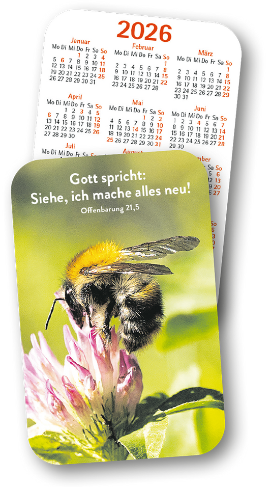 DIE JAHRESLOSUNG 2026 – MINIKALENDER