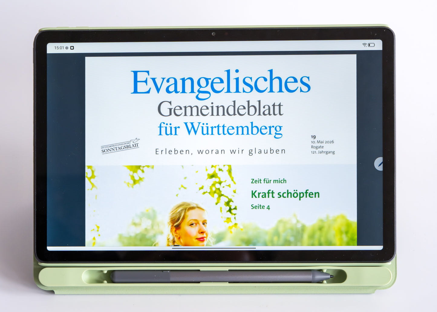 Digitalpaket: Ev. Gemeindeblatt für Württemberg ePaper + Tablet im Bundle