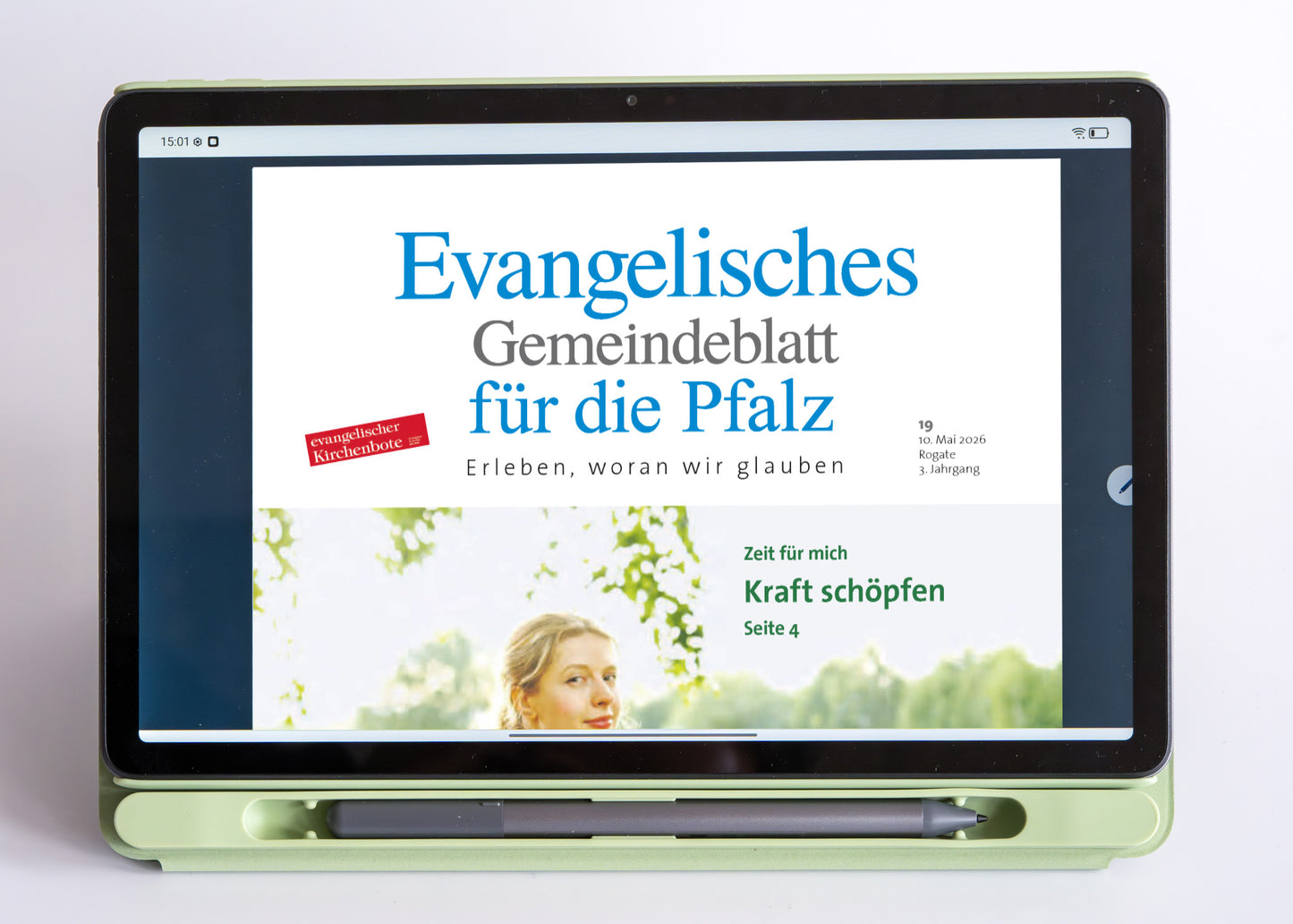 Digitalpaket: Ev. Gemeindeblatt für die Pfalz ePaper + Tablet im Bundle