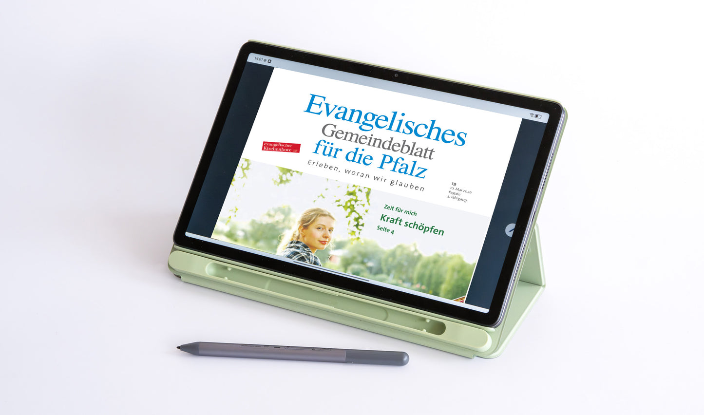 Digitalpaket: Ev. Gemeindeblatt für die Pfalz ePaper + Tablet im Bundle