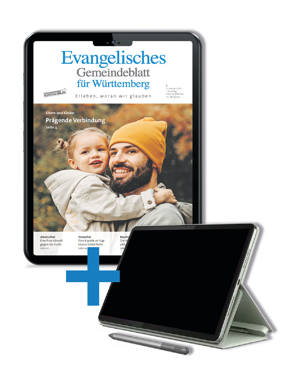 Digitalpaket: Ev. Gemeindeblatt für Württemberg ePaper + Tablet im Bundle
