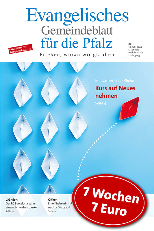 Ev. Gemeindeblatt für die Pfalz: 7 Wochen testen mit automatischem Ende