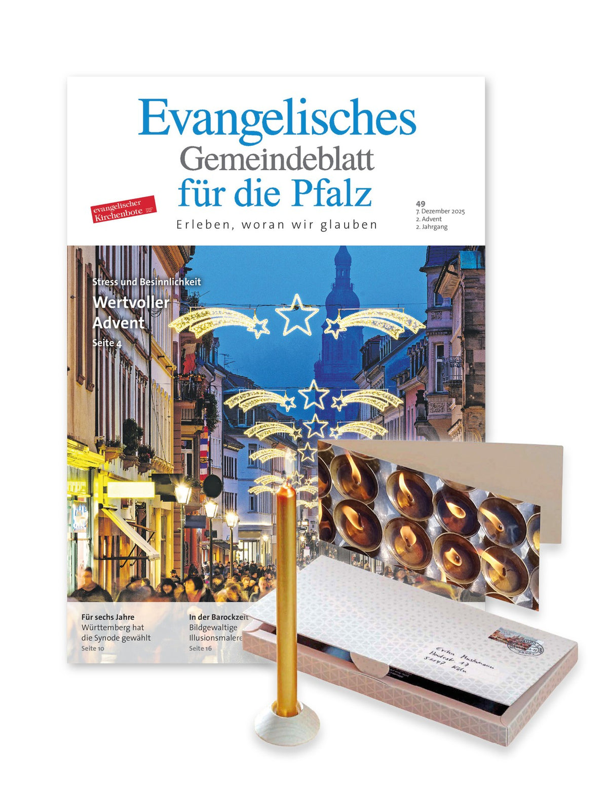 Ev. Gemeindeblatt für die Pfalz: Geschenkabo (gedruckt, 12 Monate)