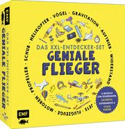 Das XXL-Entdecker-Set - Geniale Flieger: 6 Modelle zum Selberbauen, Sachbuch, Experimente und coole Flieger Dickmann, Nancy 9783745918342
