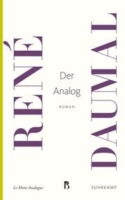 Der Analog Daumal, René 9783518473504