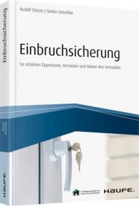 Einbruchsicherung Stürzer, Rudolf/Onischke, Stefan 9783648107683