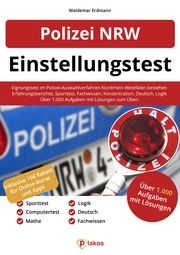 Einstellungstest Polizei NRW Erdmann, Waldemar 9783948144685