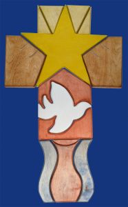 Friedenskreuz - Legekreuz klein