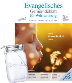 Ev. Gemeindeblatt Württemberg - Geschenkabo mit Sonnenglas