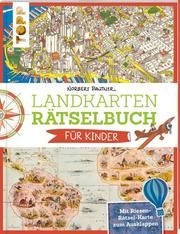 Landkarten Rätselbuch für Kinder Pautner, Norbert 9783772443954