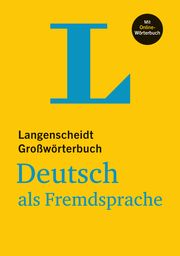 Langenscheidt Großwörterbuch Deutsch als Fremdsprache Dieter Götz (Professor Dr.) 9783125140677
