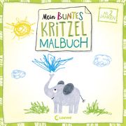 Mein buntes Kritzel-Malbuch (Elefant) Pautner, Norbert 9783743205215