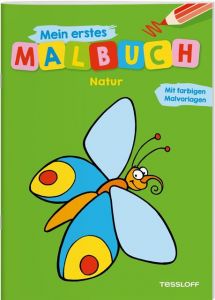 Mein erstes Malbuch - Natur Kersti Turnhofer 9783788640347