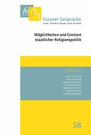 Möglichkeiten und Grenzen staatlicher Religionspolitik Arnd Uhle/Judith Wolf 9783402105863