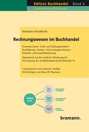 Rechnungswesen im Buchhandel Frankfurth, Hermann 9783959030038