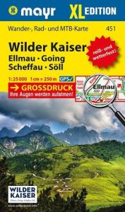 Wilder Kaiser - Ellmau - Going - Scheffau - Söll XL KOMPASS-Karten GmbH 9783850269056